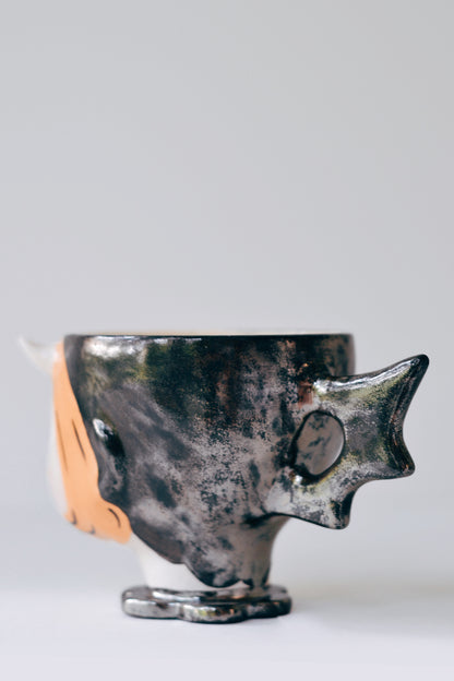 Horned Doll Mug — Gothic Ceramic Cup (Copy)