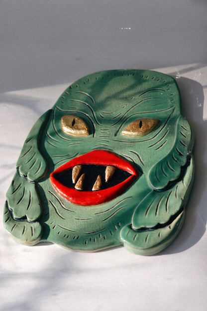 Creature from the Black Lagoon Wall Mask — Ceramic Wall Decor