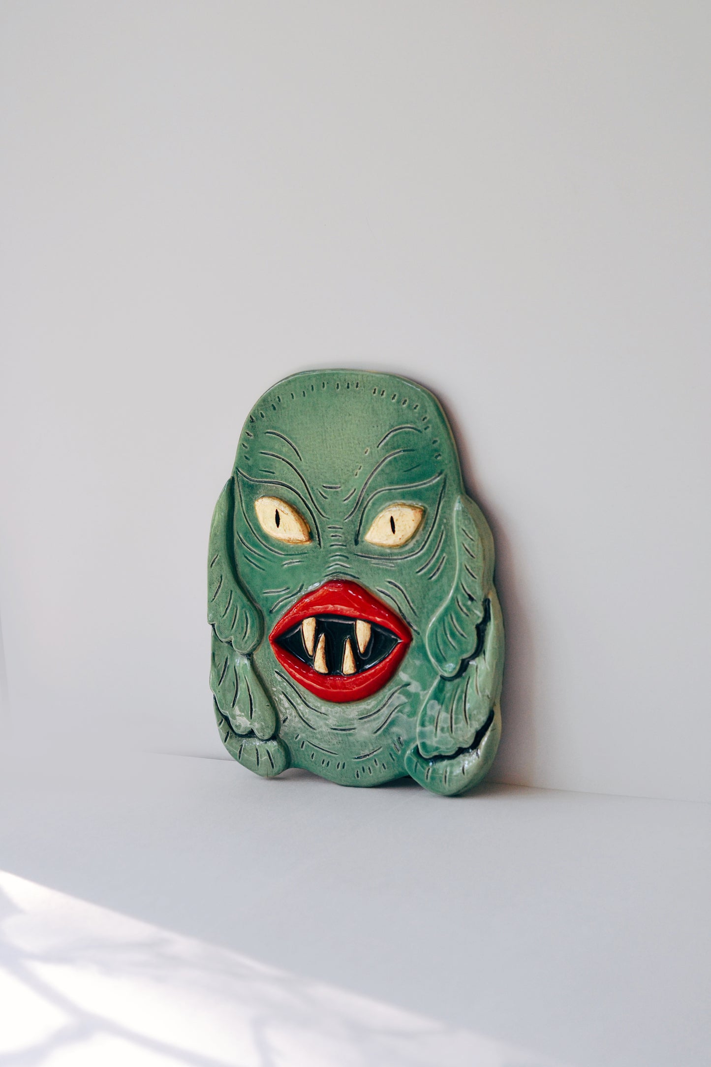 Creature from the Black Lagoon Wall Mask — Ceramic Wall Decor