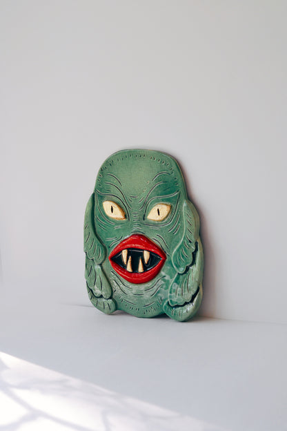 Creature from the Black Lagoon Wall Mask — Ceramic Wall Decor