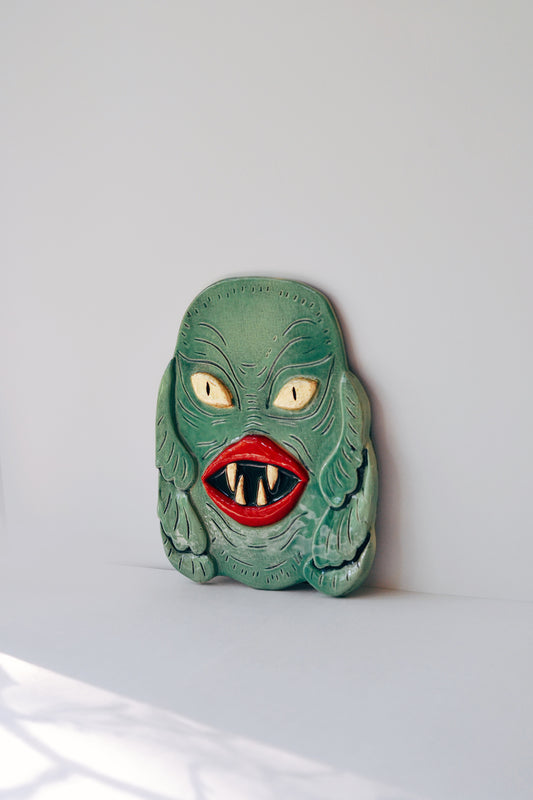 Creature from the Black Lagoon Wall Mask — Ceramic Wall Decor