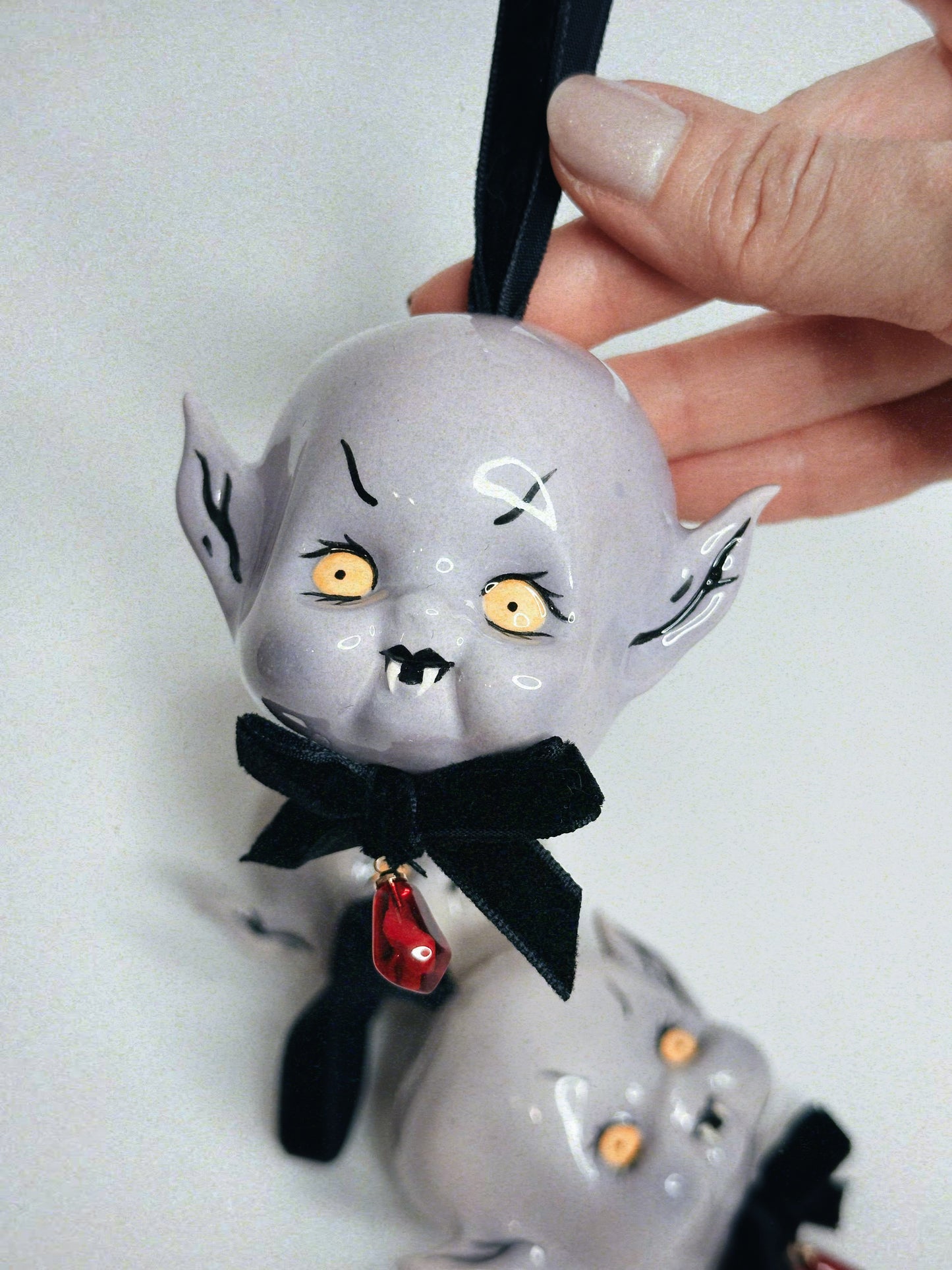 Nosferatu  Charm — Hanging Ceramic Decoration
