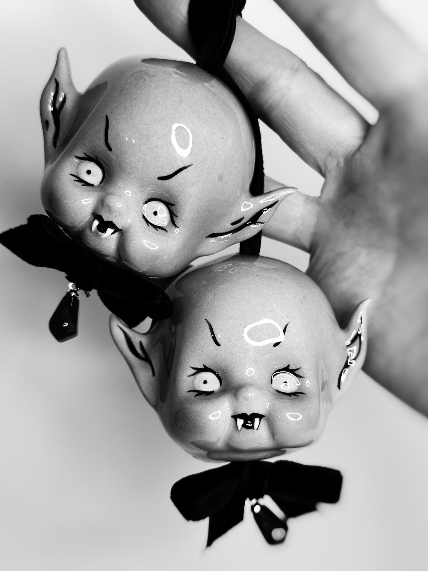 Nosferatu  Charm — Hanging Ceramic Decoration
