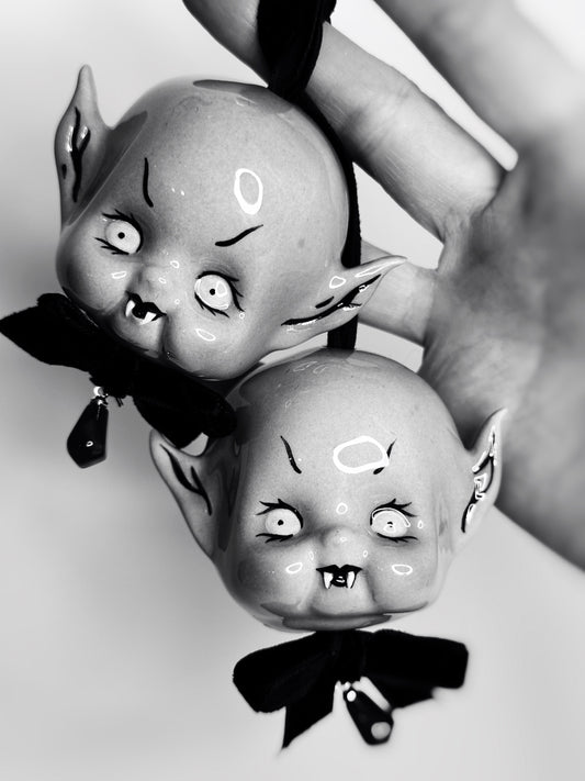 Nosferatu  Charm — Hanging Ceramic Decoration