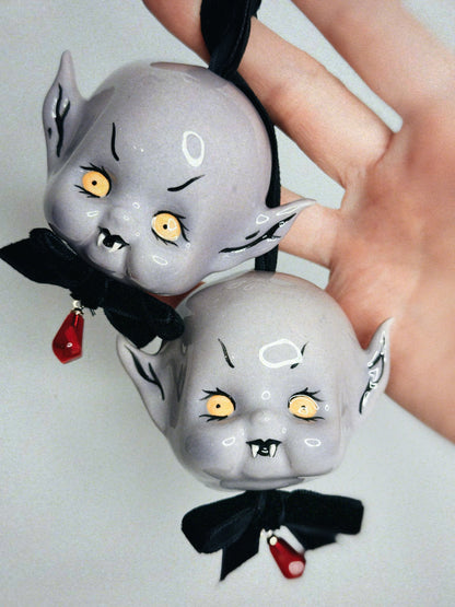 Nosferatu  Charm — Hanging Ceramic Decoration
